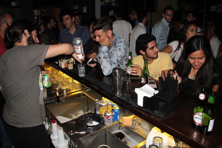 Converse Sneakers Would party at Radio Beirut